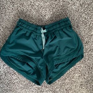 lulu lemon green shorts
